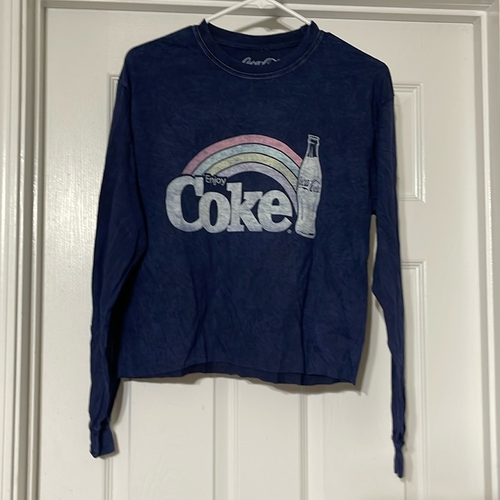 Enjoy Coke l/s crop shirt M
